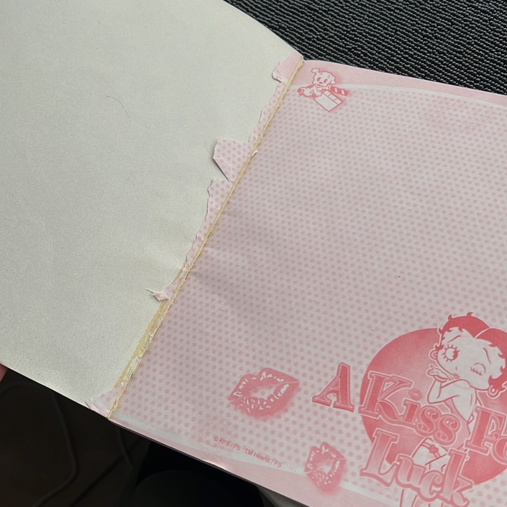 2007 Betty Boop Note Pad - Picture 8 of 8